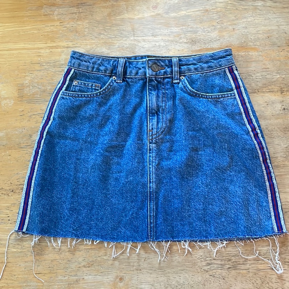 Denim Co. Jean mini skirt